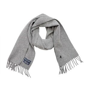 Ralph Lauren Gray Wool Scarf